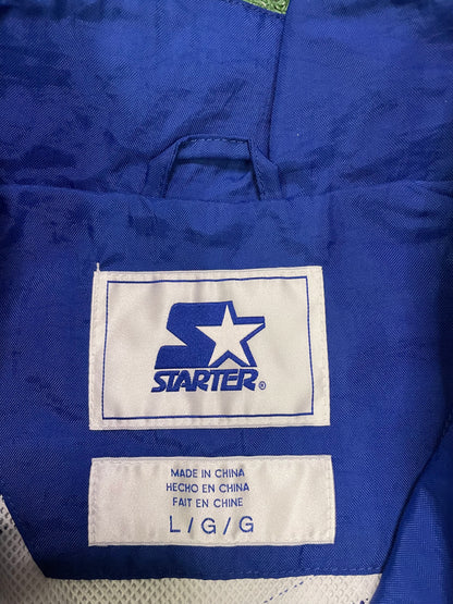 Seattle Seahawks starter full zip throwback jacket