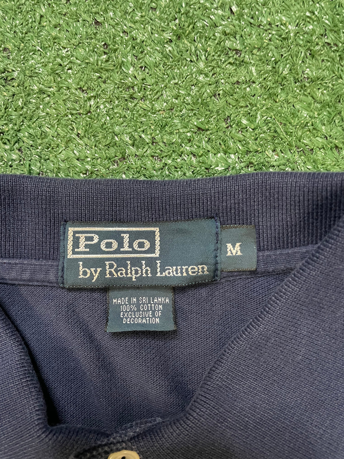 Polo by Ralph Lauren navy longsleeve rugby polo