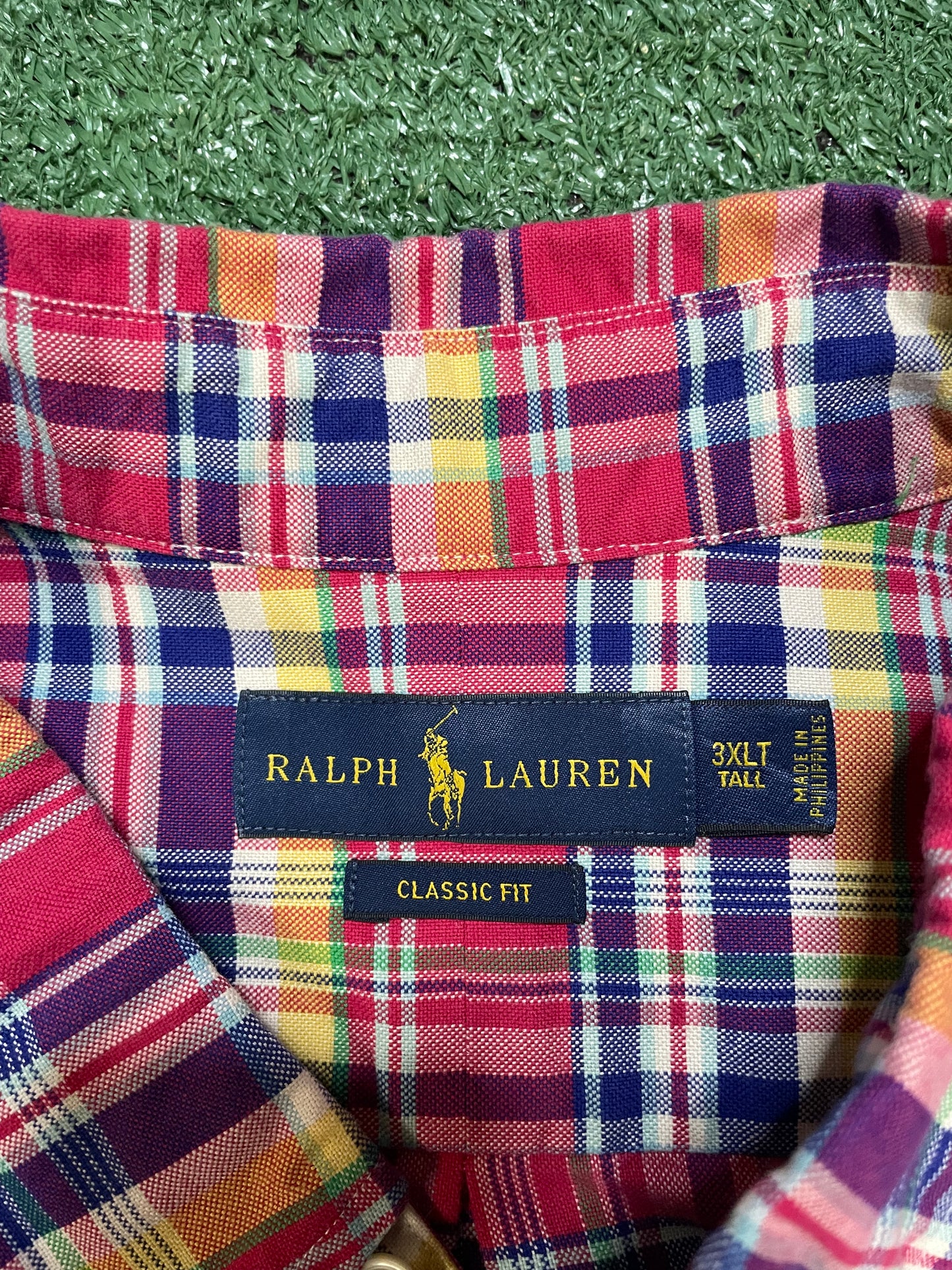 Polo Ralph Lauren multicolor flannel shirt