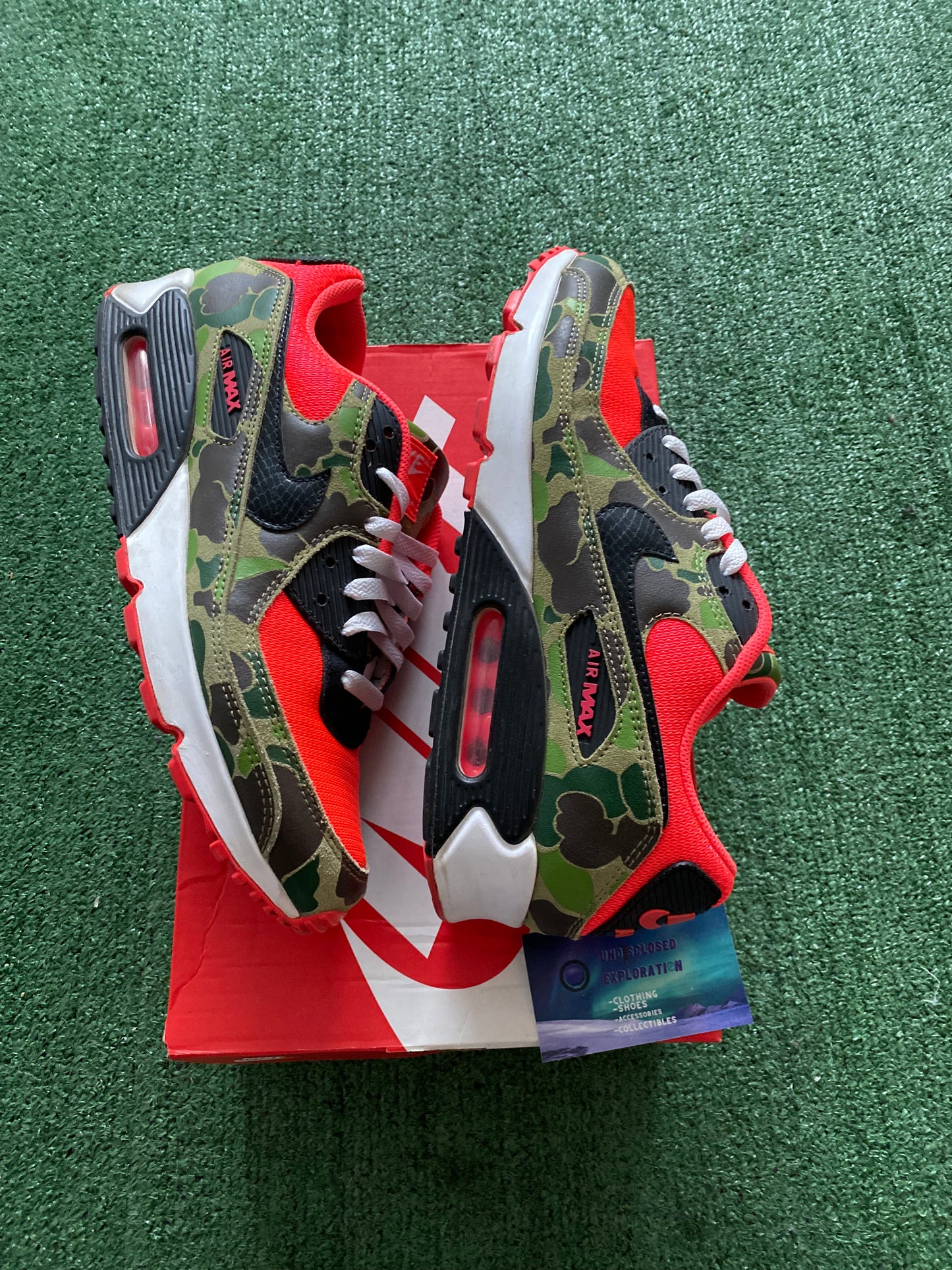 Nike Air Max 90 sp Reverse Duck Camo size 11.5men/13women