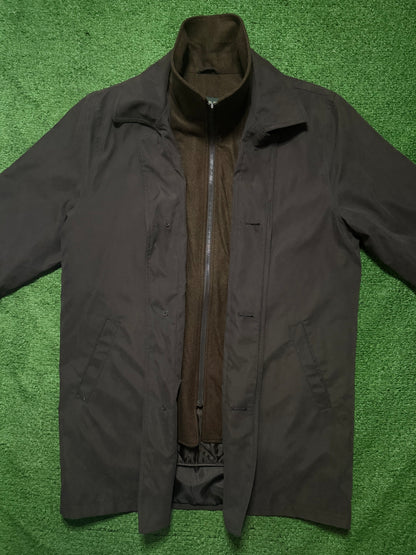 Vintage Lauren Ralph Lauren Trench Coat Quilted Removable Liner