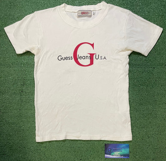 Vintage 1990s Guess jeans baby  USA tee