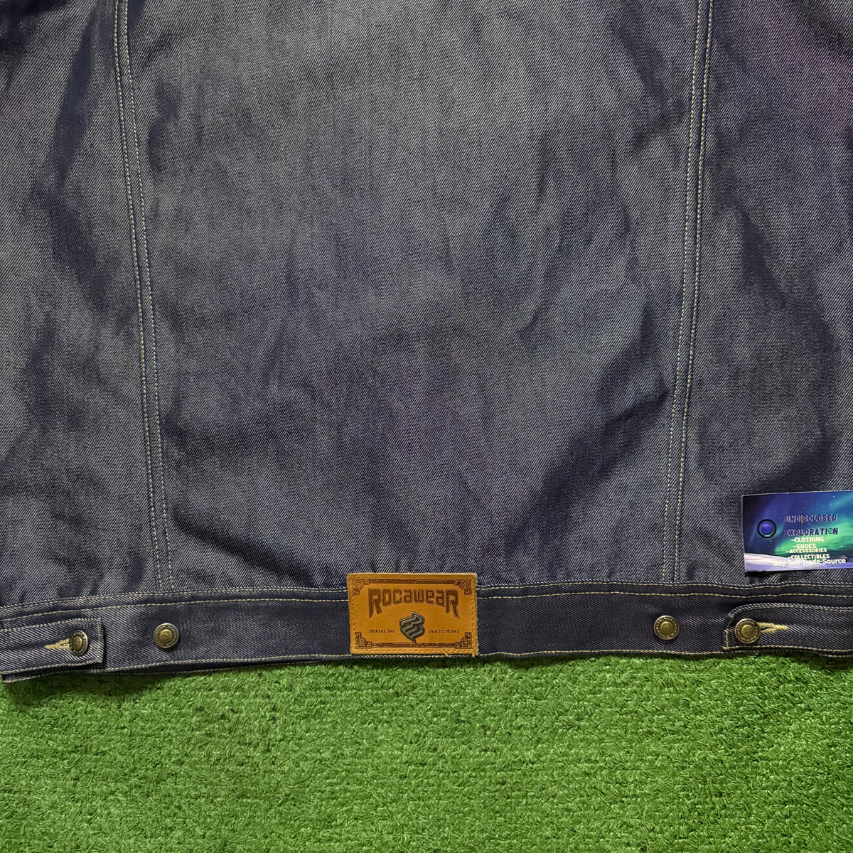 Vintage Rocawear Waxed Denim Jacket