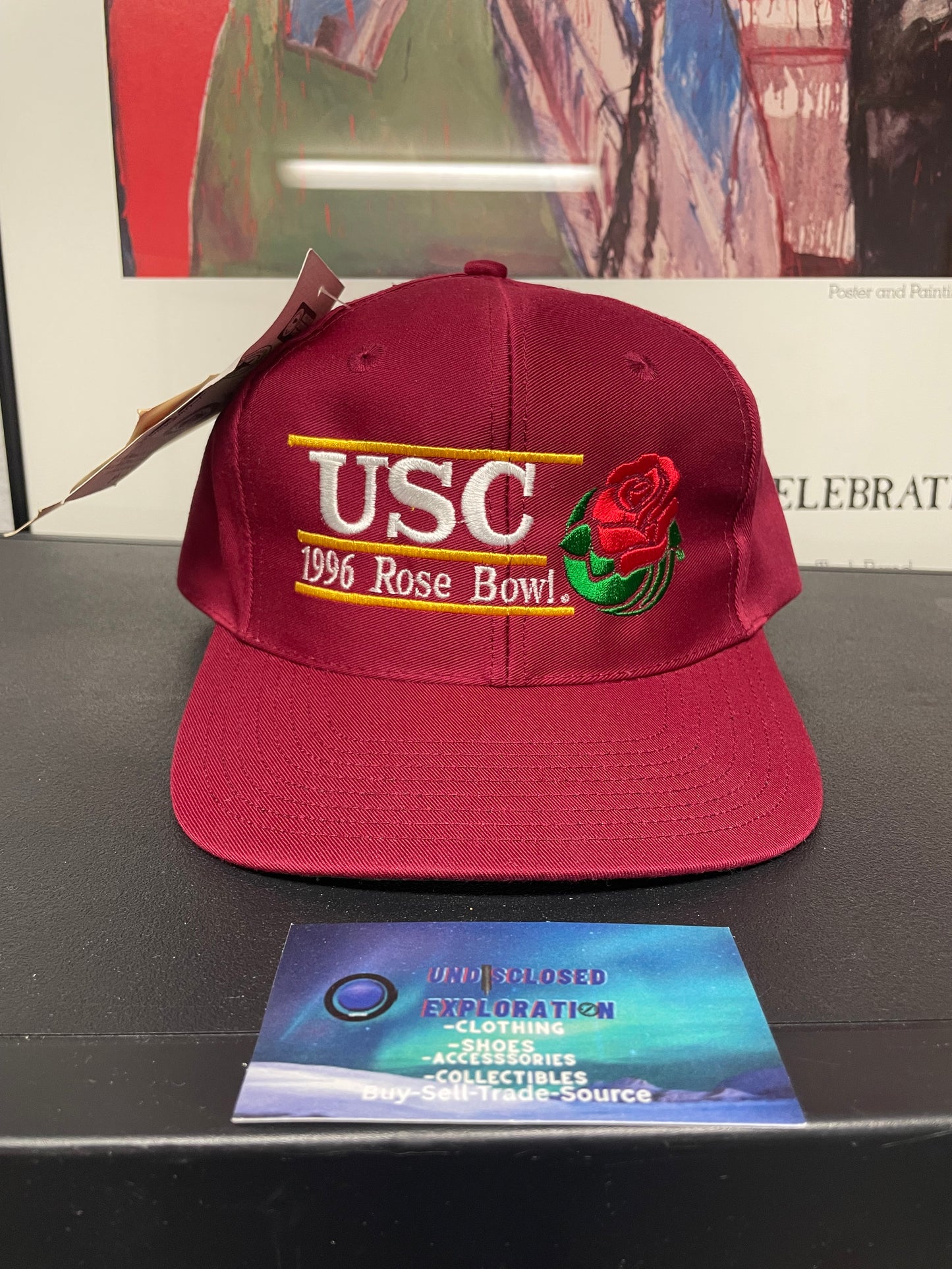 Vintage 1990s USC rose bowl embroidered hat