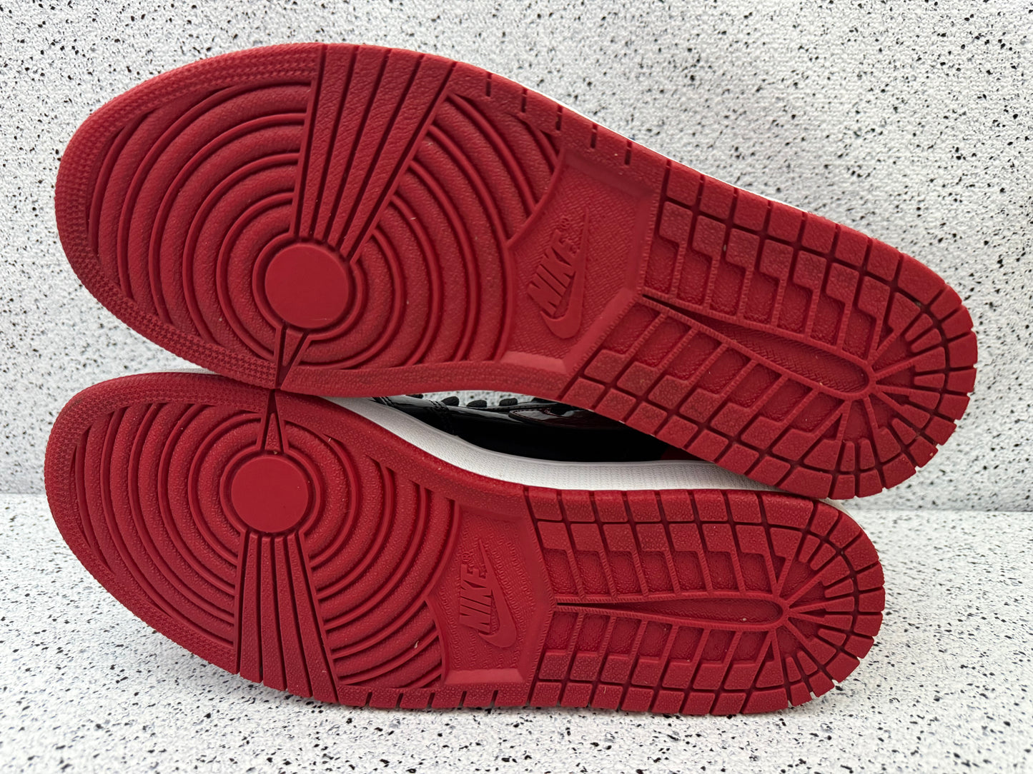 Jordan 1 Patent Bred 10.5 Men/12 Women “Preowned”