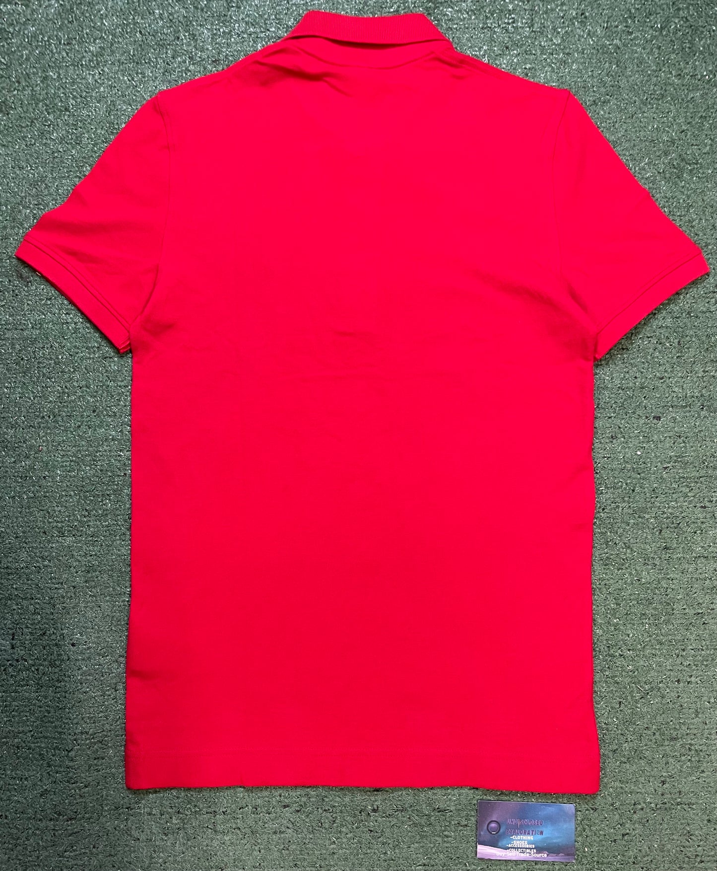Lacoste red polo