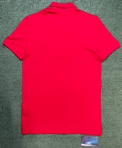 Lacoste red polo