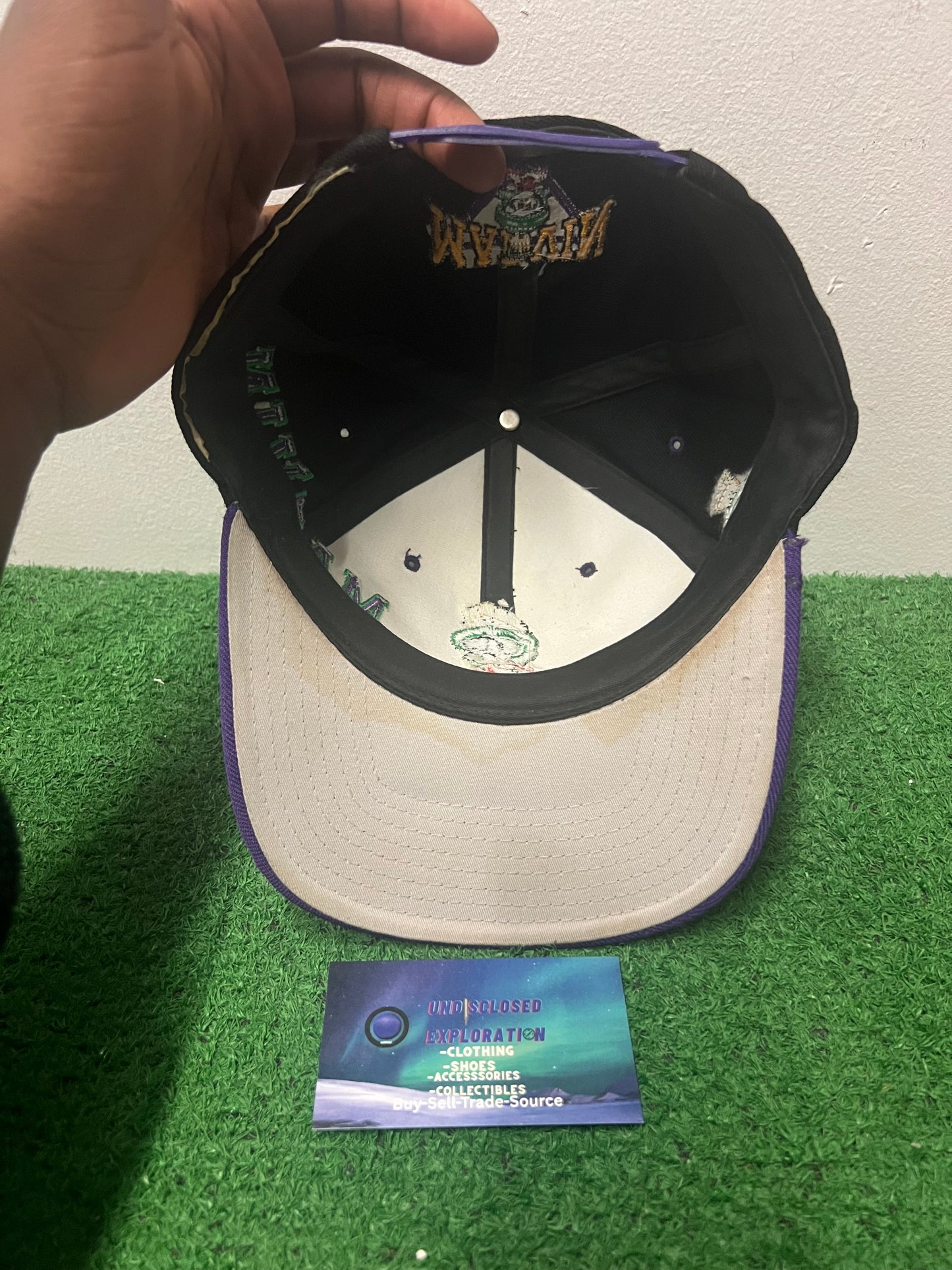 Vintage 1990s Marvin the Martian looney tunes hat