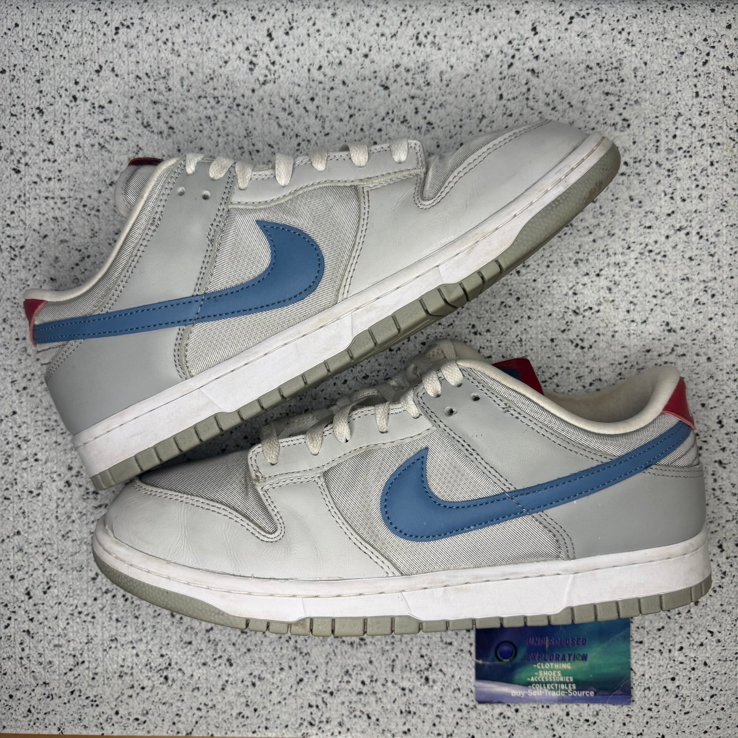 Nike Dunk Low Silver Surfer 11.5 Men “Preowned”