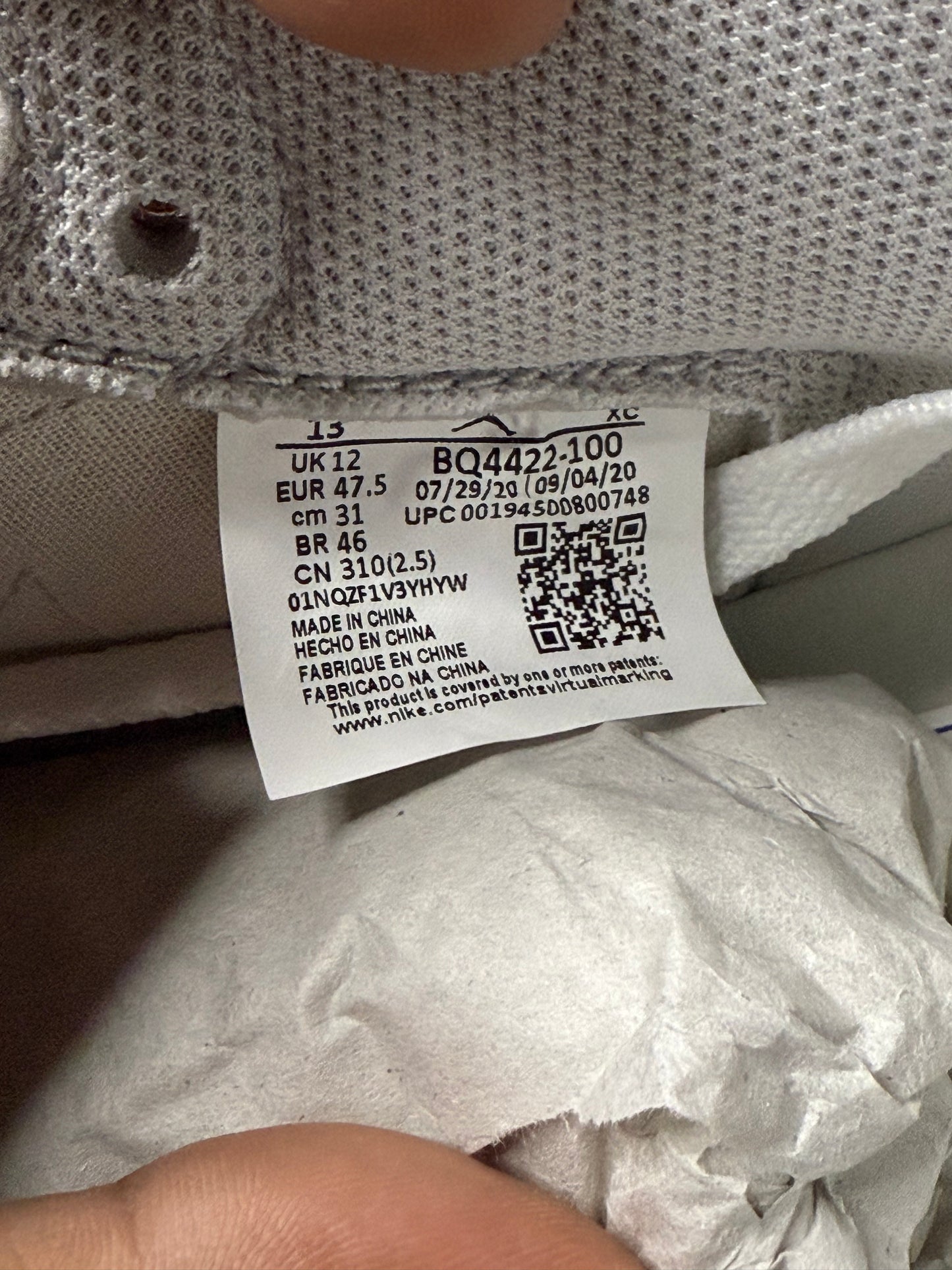 Jordan 1 High 85 Neutral Grey