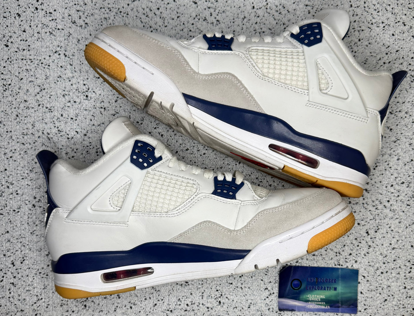 Jordan 4 SB Navy 10.5 Men/12 Women “Preowned”
