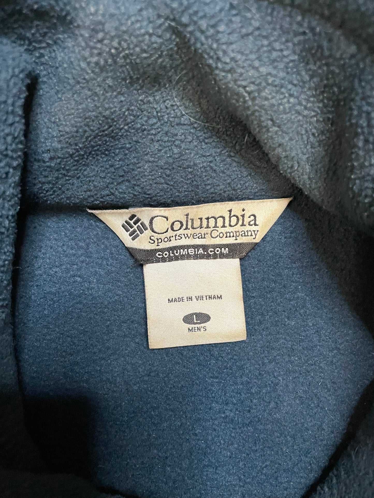 Columbia blue fleece