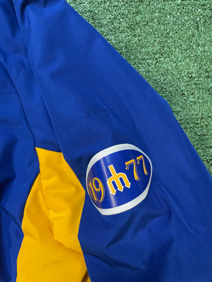 Seattle Mariners Cooperstown Collection blue and gold trident jacket