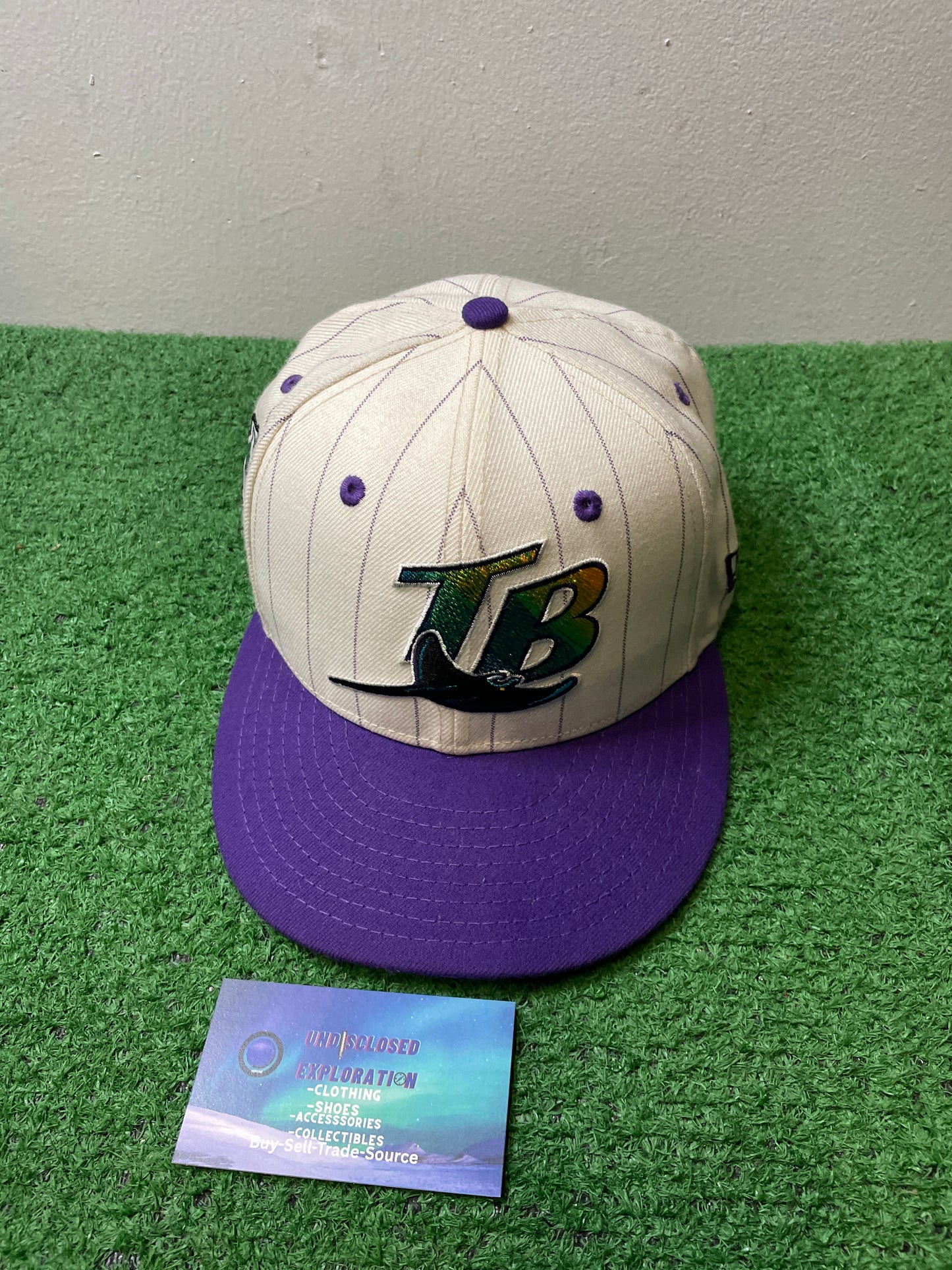Tampa Bay Rays 10th season Fitted Hat