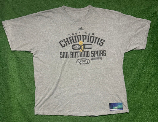 Vintage San Antonio Spurs 2007 NBA Champs Shirt