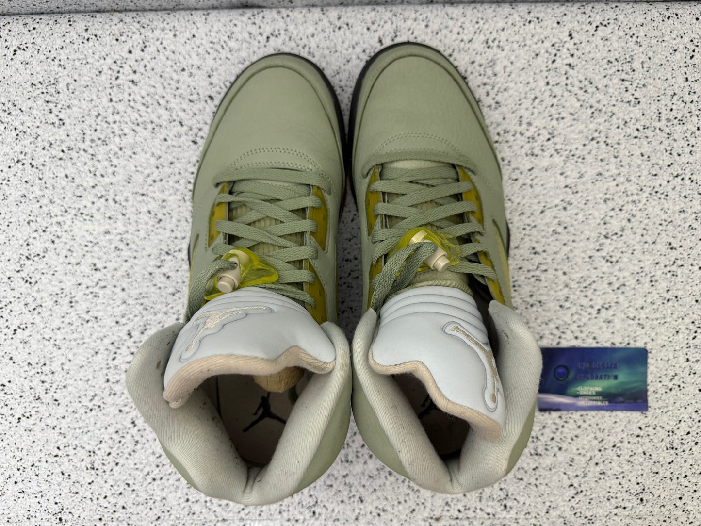 Jordan 5 Jade Horizon 11 Men/12.5 Women “Preowned”