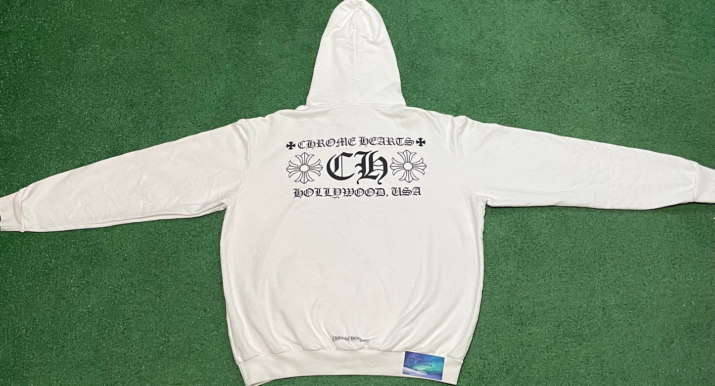 Chrome hearts Hollywood patch hoodie