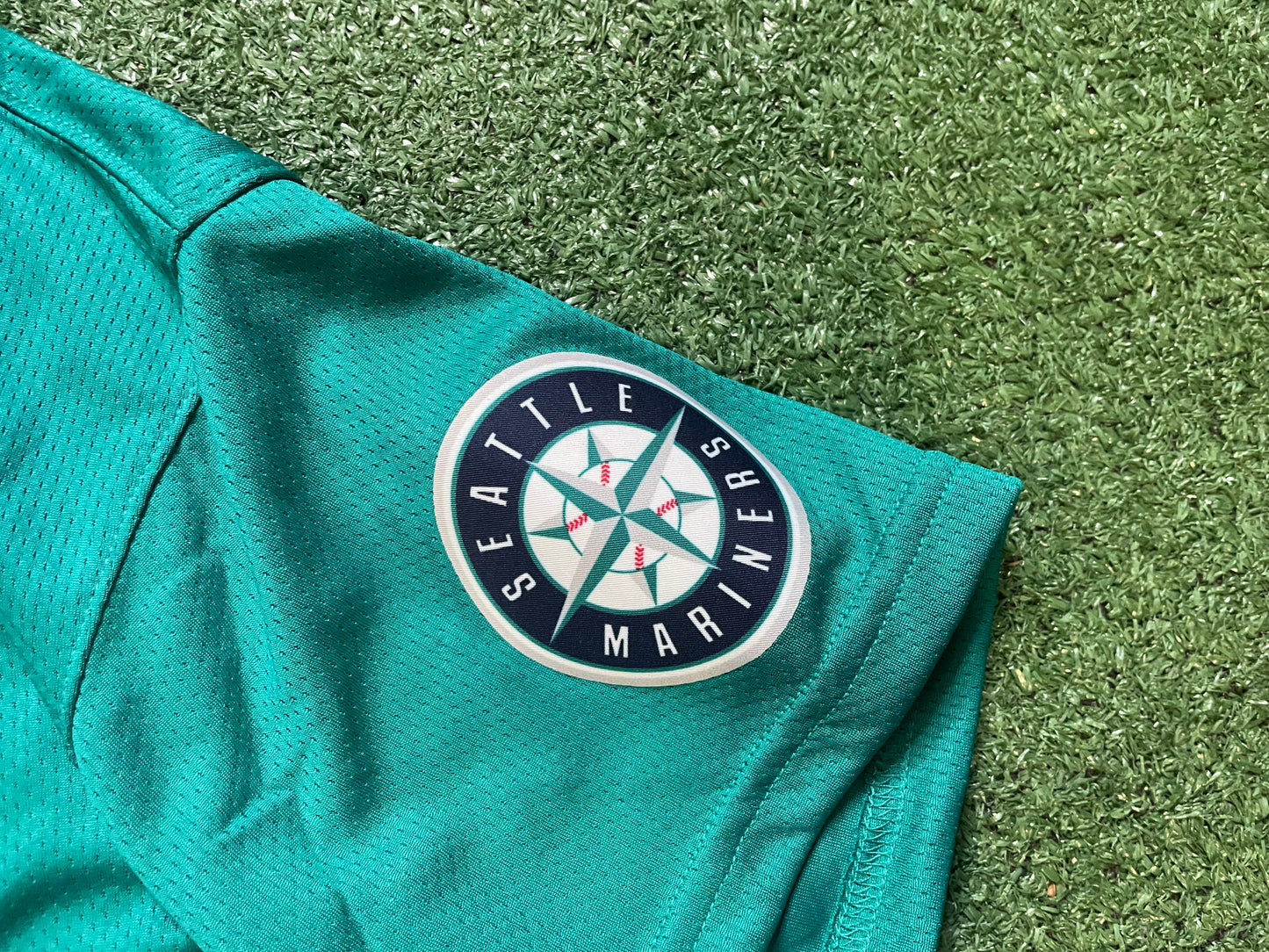 Seattle Mariners Nike Julio Rodriguez #44 teal jersey