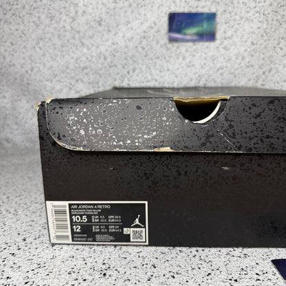 Jordan 4 Thunder 10.5 Men “Preowned”