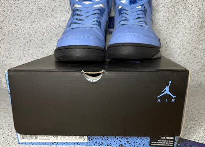 Jordan 5 UNC 13 Men/14.5 Women “Preowned”