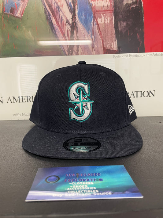 Seattle Mariners navy blue new era hat