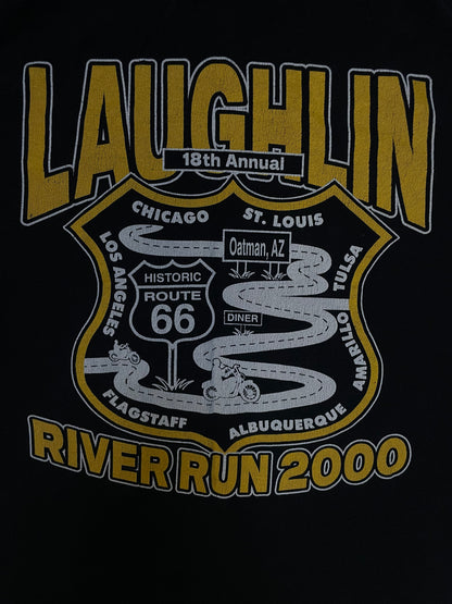Vintage 2000s LaughLin River run 2000 tee