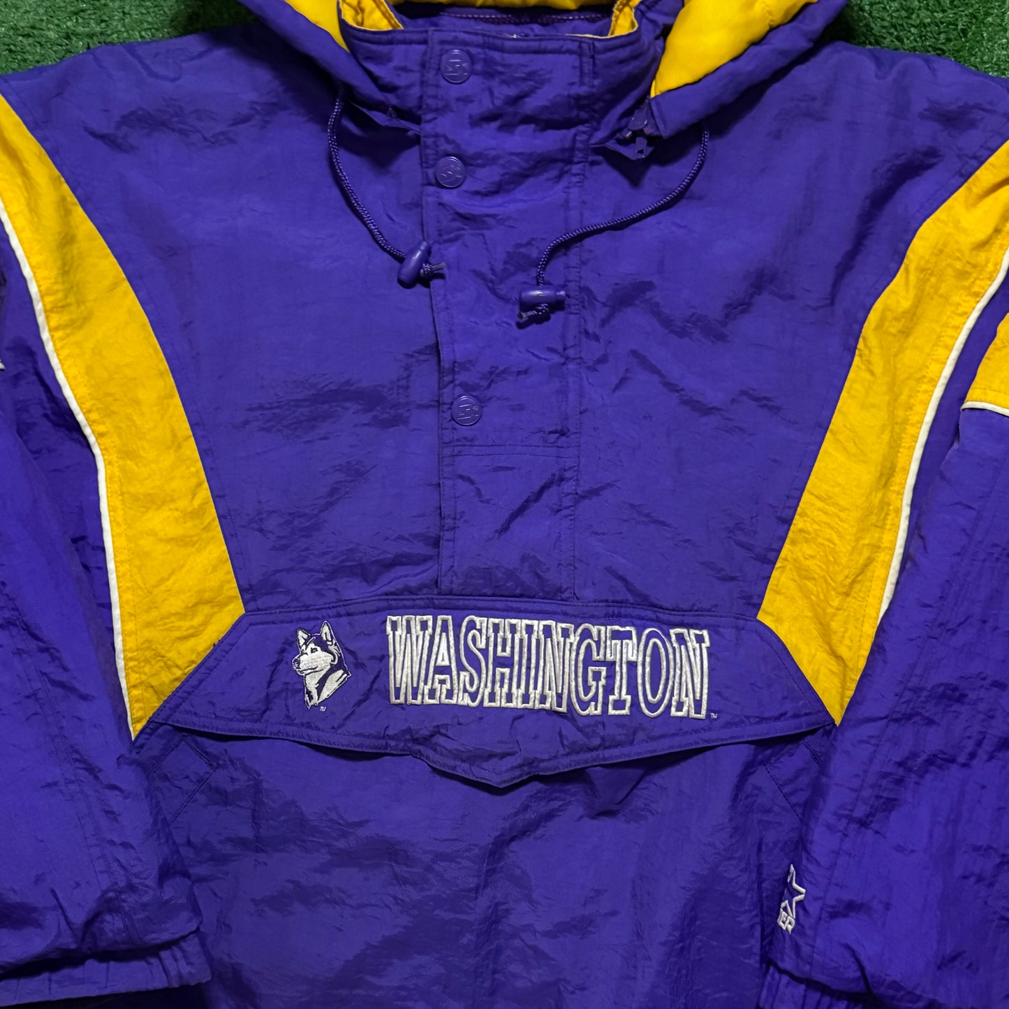 Vintage Washington Huskies Jacket Starter Pullover