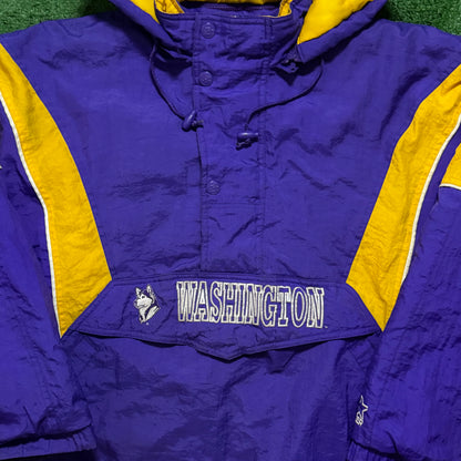 Vintage Washington Huskies Jacket Starter Pullover
