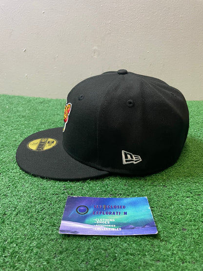 Seattle Sonics NBA New Era fitted black hat