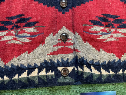 Denim & Supply Ralph Lauren Aztec Southwest Navajo Shawl Collar Cardigan