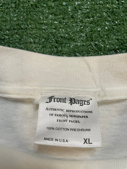 Vintage 1990s Ken Griffey Newspaper tee