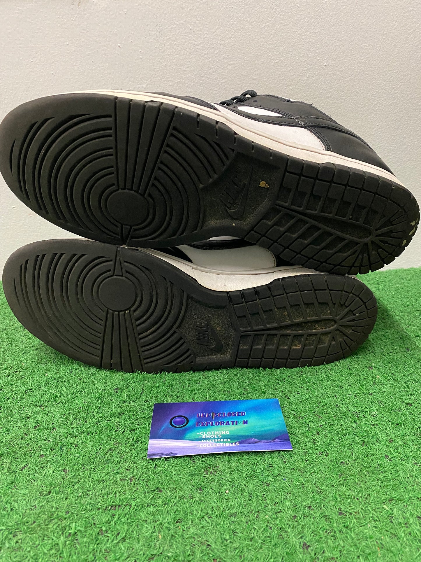 Nike dunk low panda white black size 9.5men/11women