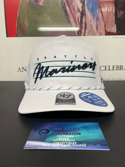 Seattle Mariners White Downburst Hitch  Hat