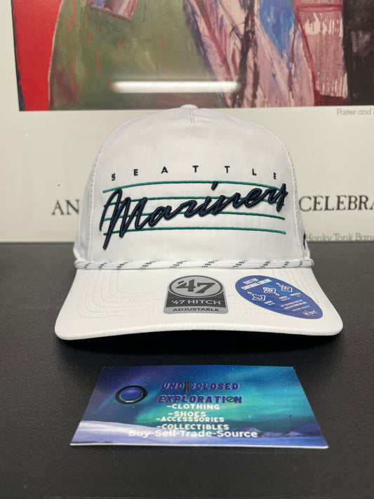 Seattle Mariners White Downburst Hitch  Hat