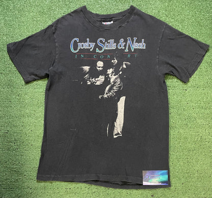 vintage 1984 Crosby, Stills & Nash In Concert tee