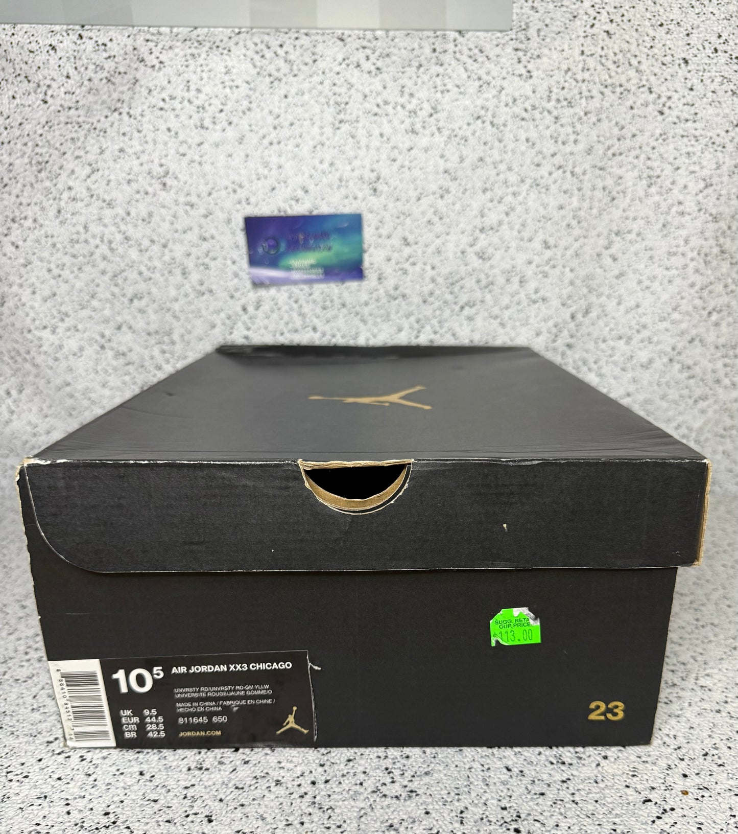 Jordan 23 Chicago 10.5 Men/12 Women “Preowned”