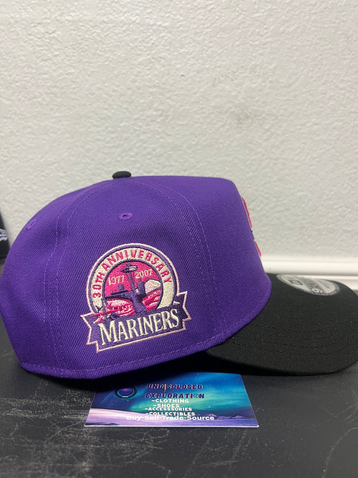Seattle mariners  purple & black 30th anniversary hat