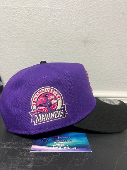 Seattle mariners  purple & black 30th anniversary hat