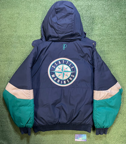 Vintage 1990s Seattle Mariners Reversible Jacket