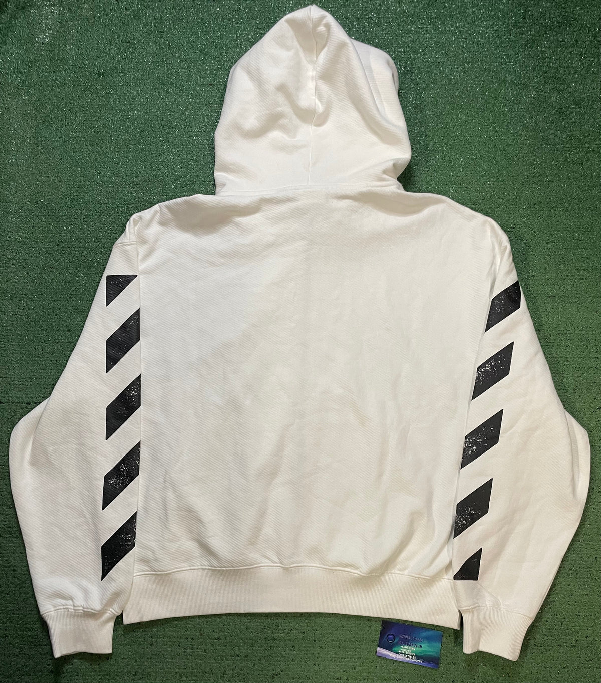 L/AB c/o Off-White Core Diagonal Zip Hoodie