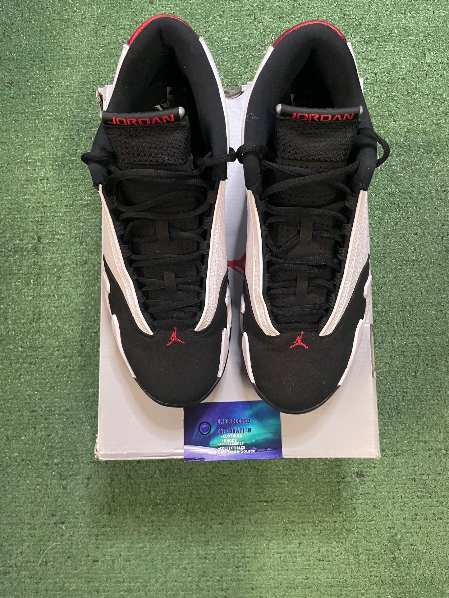 Air Jordan 14 black toe 2024 size 10.5men/12women