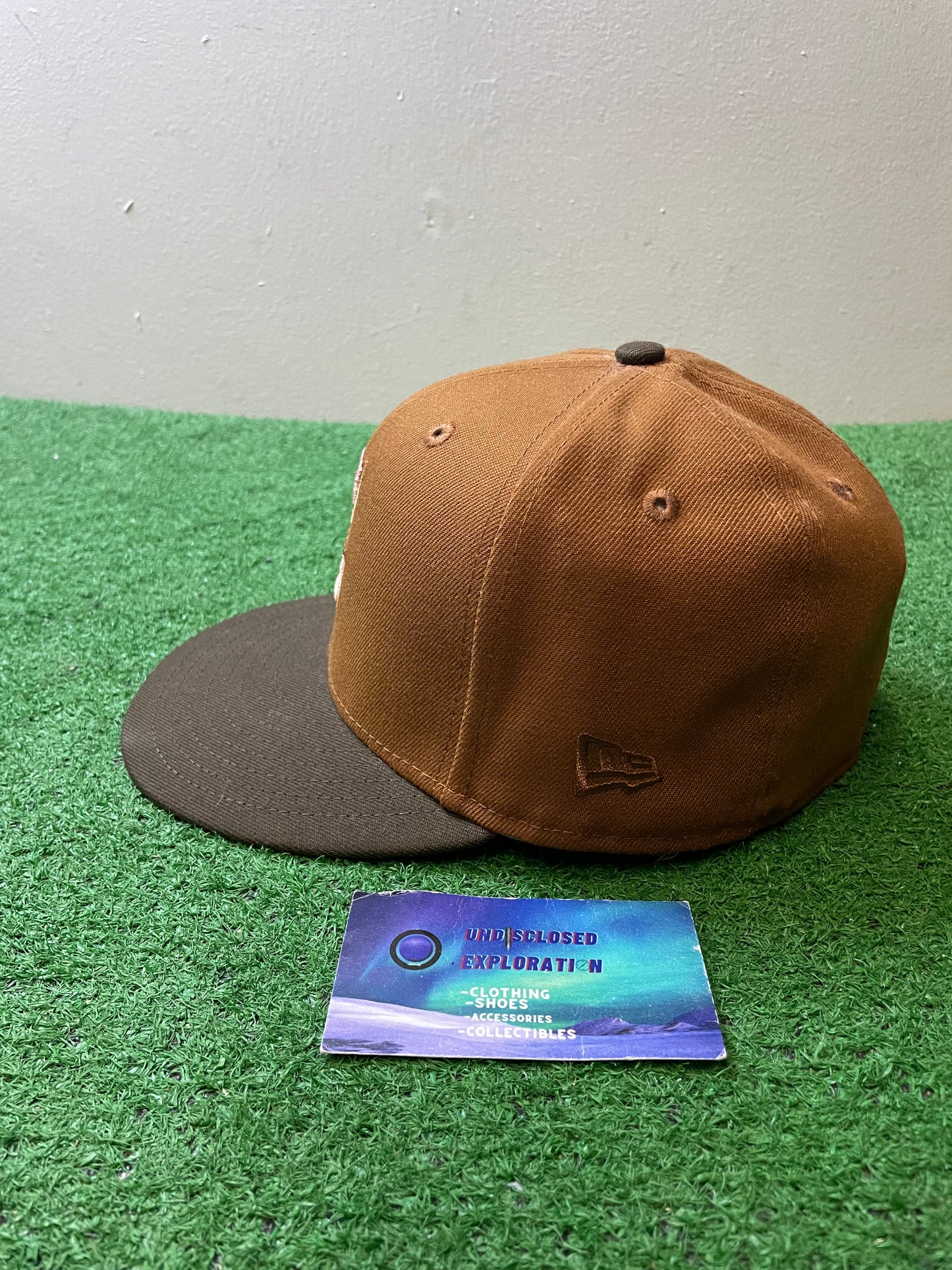 Seattle Mariners brown 40th anniversary fitted hat