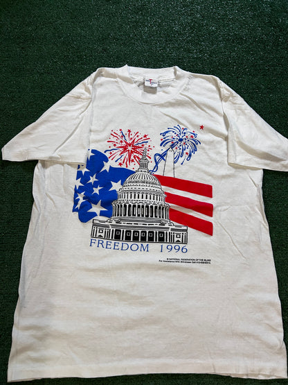 Vintage 1996 Freedom USA tee