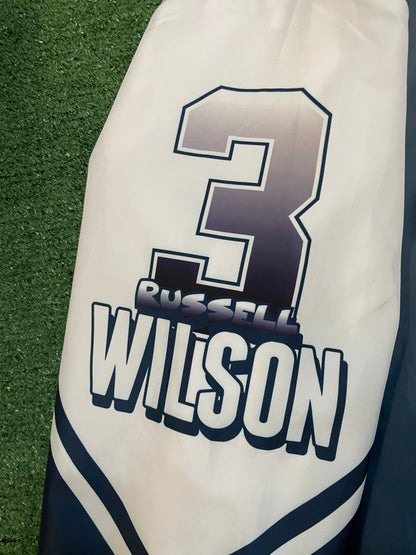 Seattle Seahawks Russell Wilson chalkline jacket