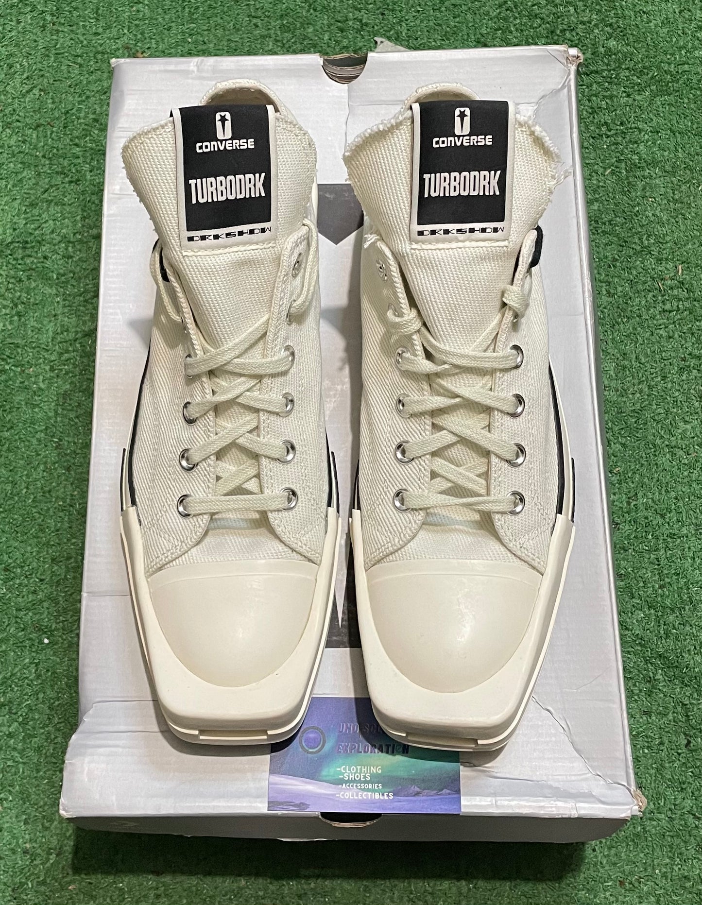 Rick Owens Drkshdw converse Turbodrk