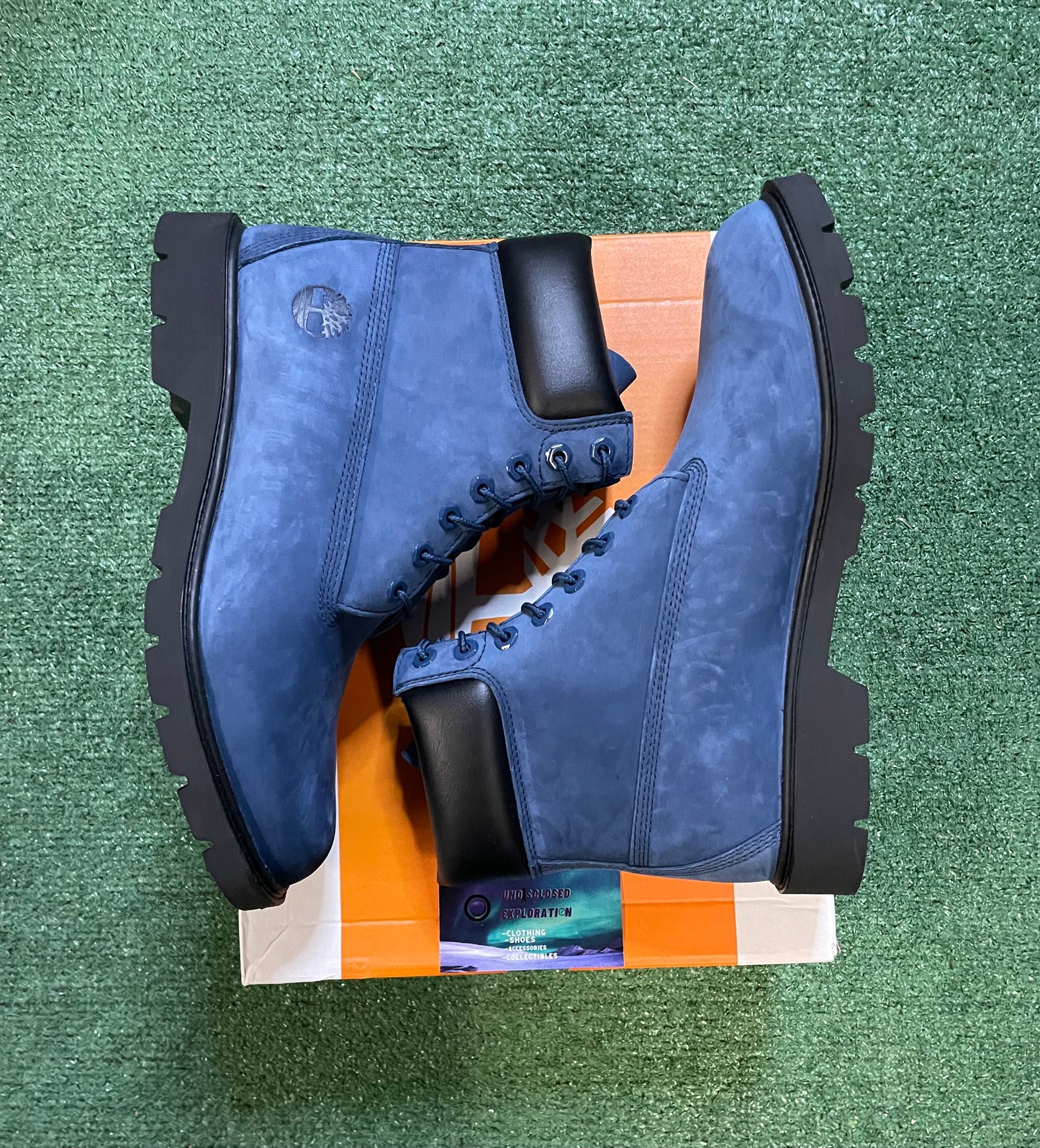 Timberland 6 inch classic dark blue nubuck