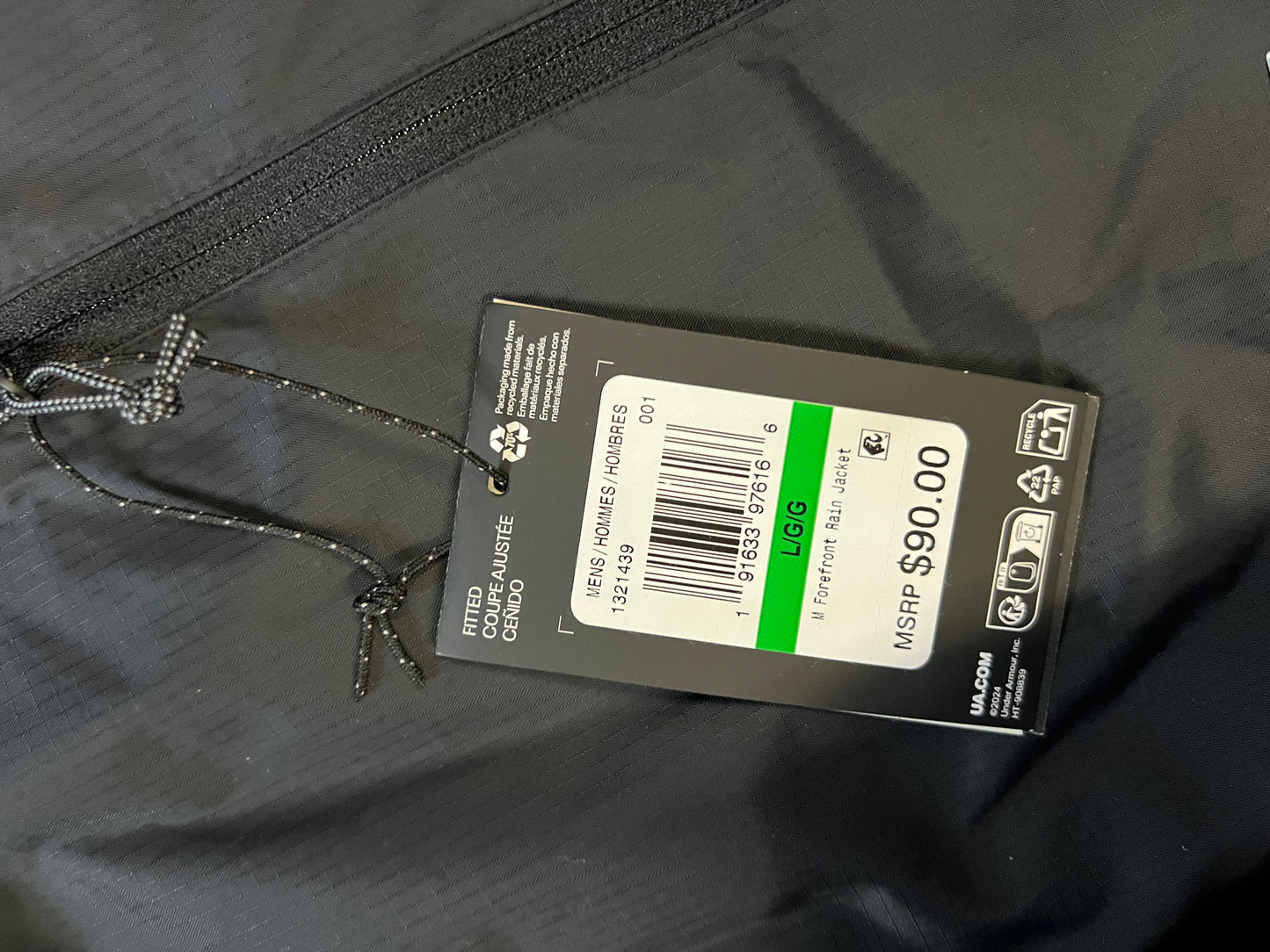 Under Armour Forefront rain jacket