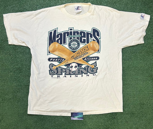 Vintage 1990s Seattle Mariners spring training tee