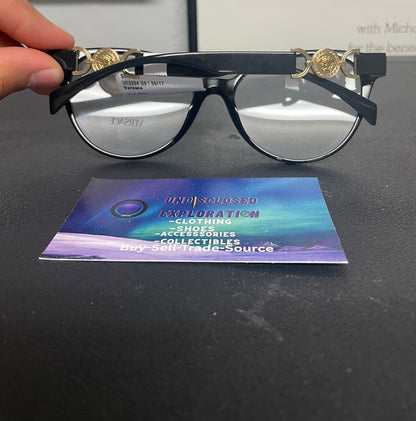 Versace black and gold VE3334 glasses