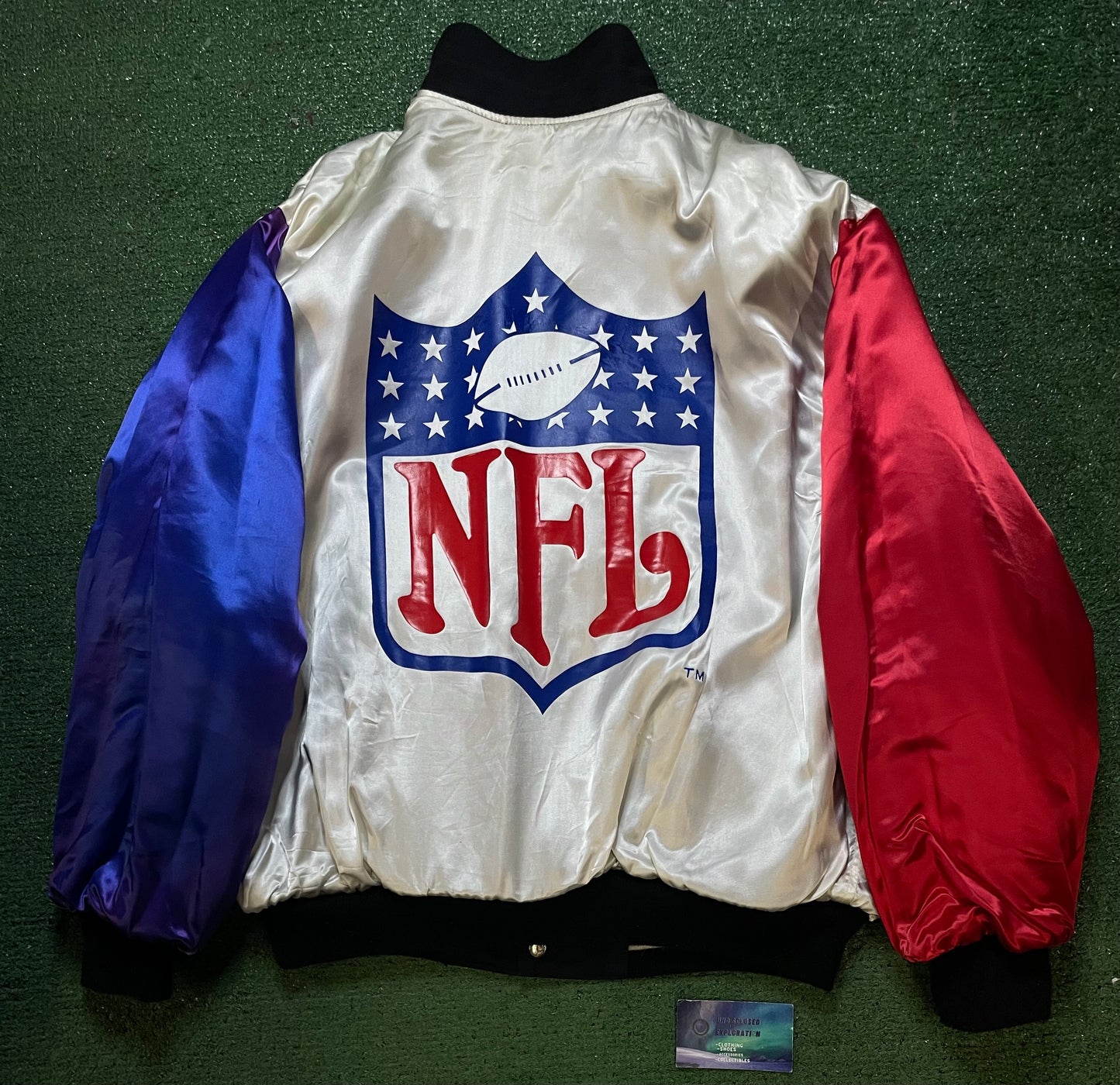 Vintage 1990s Seattle Seahawks Jeff Hamilton reversible Jacket